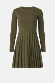 Pleated Long Sleeve Knit Mini Dress by Jason Wu x RTR Rent the Runway at Rent the Runway